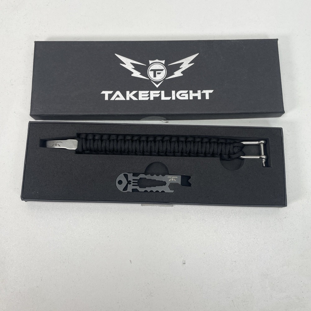TAKEFLIGHT TACTICAL‎ Bracelet And Multitool